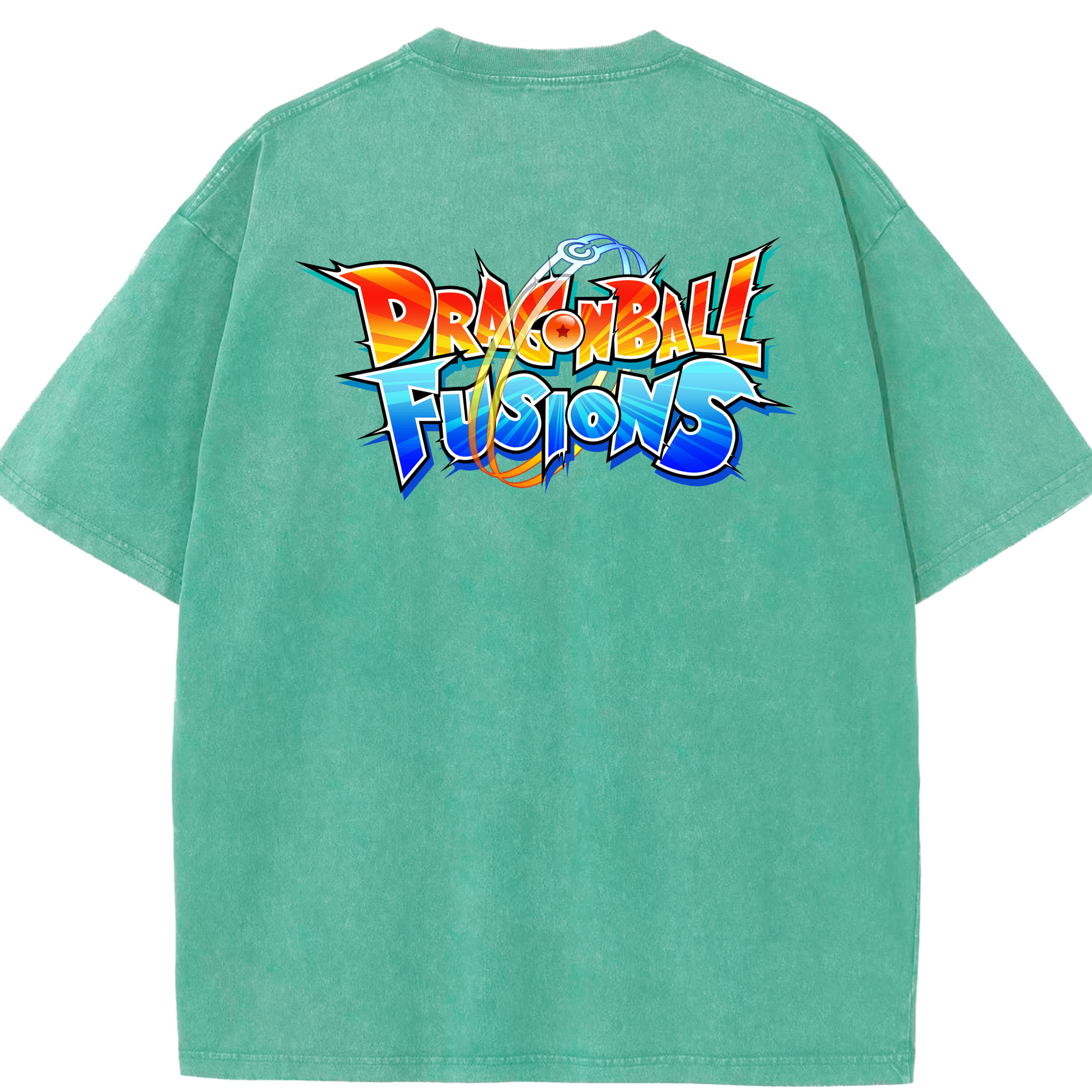 （画像用） ドラゴンボール DRAGON BALL 綿100% ヴィンテージ風 半袖Tシャツ（背面プリント）